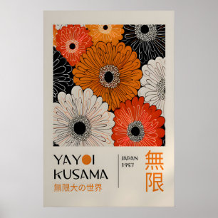 Yayoi Kusama Impressão - Arte de Parede Japonesa -