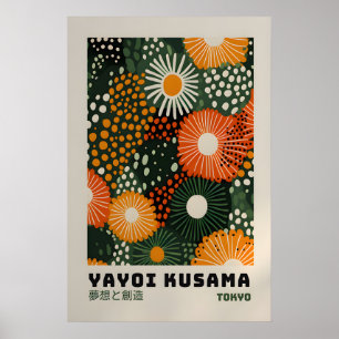 Yayoi Kusama Impressão - Arte de Parede Japonesa -