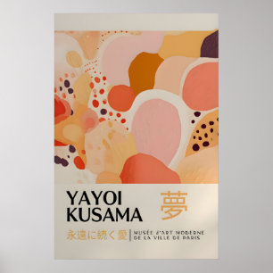 Yayoi Kusama Impressão - Arte de Parede Japonesa -