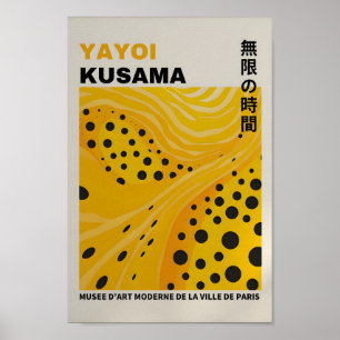 Yayoi Kusama Inspirou o Impressão de Arte Abstrato