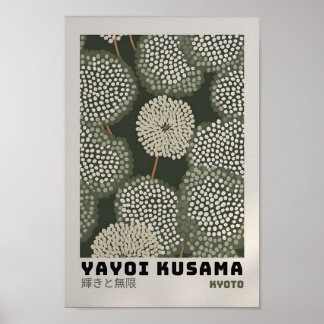 Yayoi Kusama Inspirou o Impressão de Arte Abstrato