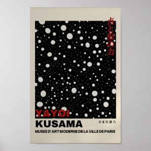 Yayoi Kusama Inspirou o Impressão de Arte Abstrato