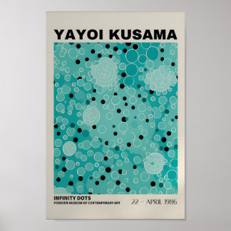 Yayoi Kusama Inspirou o Impressão de Arte Abstrato