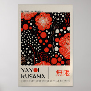Yayoi Kusama Inspirou o Impressão de Arte Abstrato