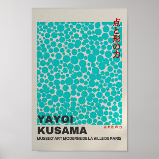 Yayoi Kusama Inspirou o Impressão de Arte Abstrato