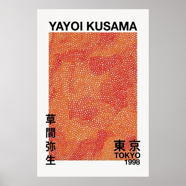 Yayoi Kusama Poster (Frente)