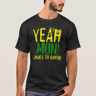 Yeah segunda-feira Jamaica à camisa de Rahtid T