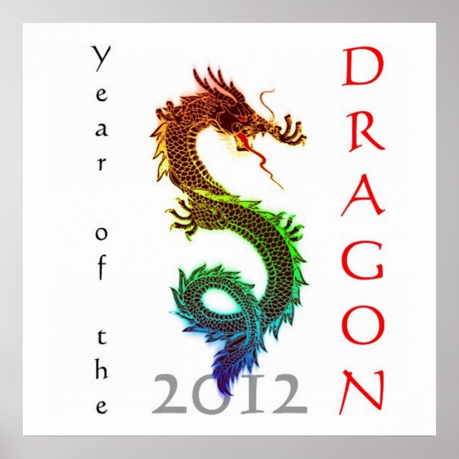 Year of the Dragon 2012 Poster (Frente)