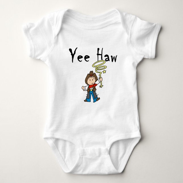 Yee Haw Cowboy camisetas e presentes (Frente)