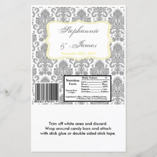 Yello Damask Lace, Cinza de quebra-cabeça de grand