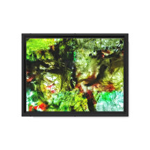 Yellow abstract Stretched Canvas Print,Calm yellow