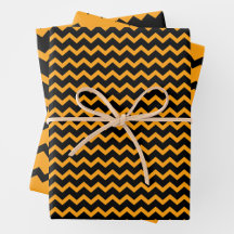 Yellow & Black Zigzag Chevron Playful & Bold