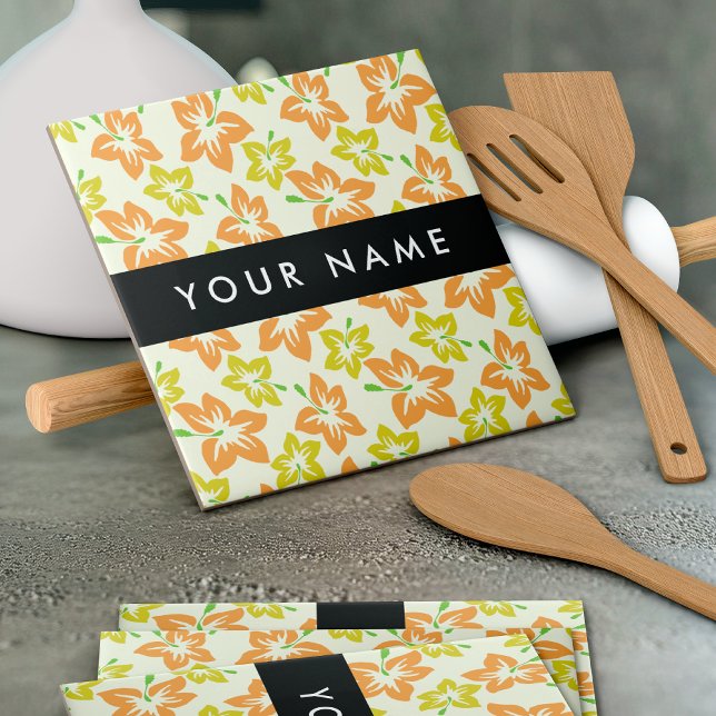 Yellow Hibiscus, Orange Hibiscus, Seu Nome (Criador carregado)