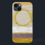 Yellow & Orange Circles on Multicolored Background<br><div class="desc">June Erica Vess is the artist behind this amazing piece of art. Yellow and orange circles rest on a multicolored background. A unique work,  this would make a great custom design for many Zazzle products. Order yours now!</div>