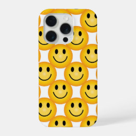 Yellow Smiley Emoji Happy Face Phone Case