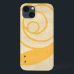 Yellow Snail on Cream Background<br><div class="desc">This yellow snail is much cuter than real snails! An enchanting Chariklia Zarris print,  the cream background blends well with the yellow color of the snail. A great piece to place on the wall of a child's room!</div>