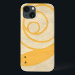 Yellow Snail on Cream Background<br><div class="desc">This yellow snail is much cuter than real snails! An enchanting Chariklia Zarris print, the cream background blends well with the yellow color of the snail. A great piece to place on the wall of a child's room!</div>