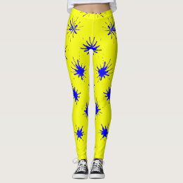 Yellow Splash Leggings