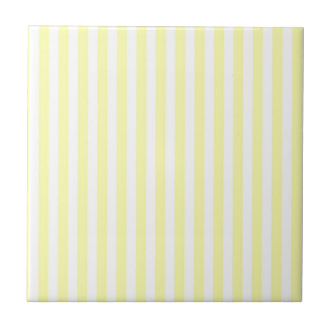 Yellow Stripes Pattern Minimal Modern Summer (Frente)