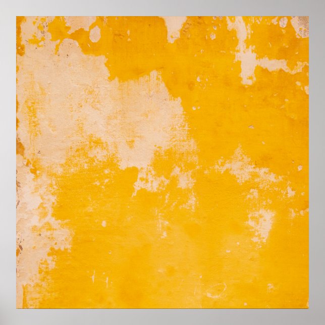 Yellow wall in Malta poster (Frente)
