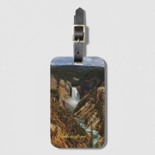 Yellowstone Cai Uma Etiqueta De Bagagem