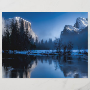 Yellowstone cênico no Livro de inverno