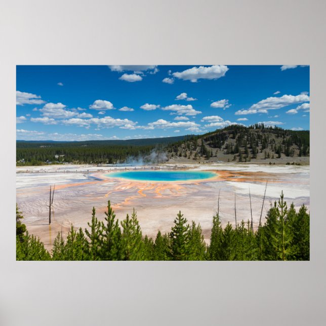 Yellowstone - Grande poster primavera prismático (Frente)