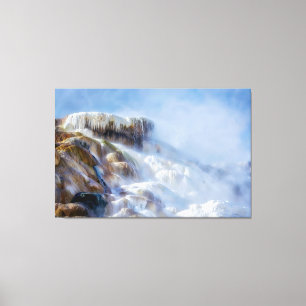 Yellowstone Mammoth Cai Canvas Art