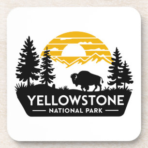 Yellowstone National Park Bison Porta copos