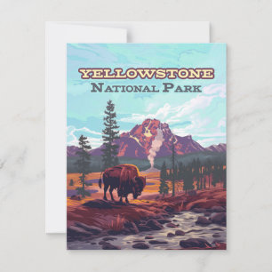 Yellowstone National Park Wyoming Bison