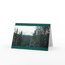 Yellowstone no inverno ou cartão de férias