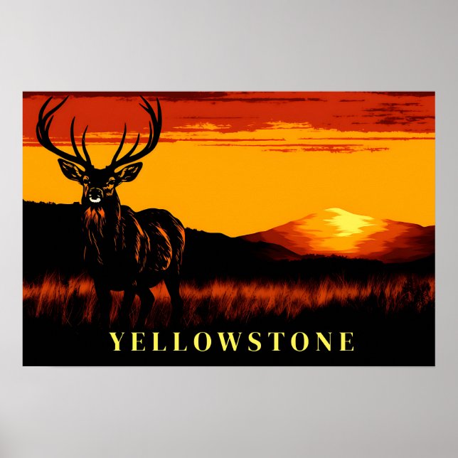Yellowstone Poster Art (Frente)