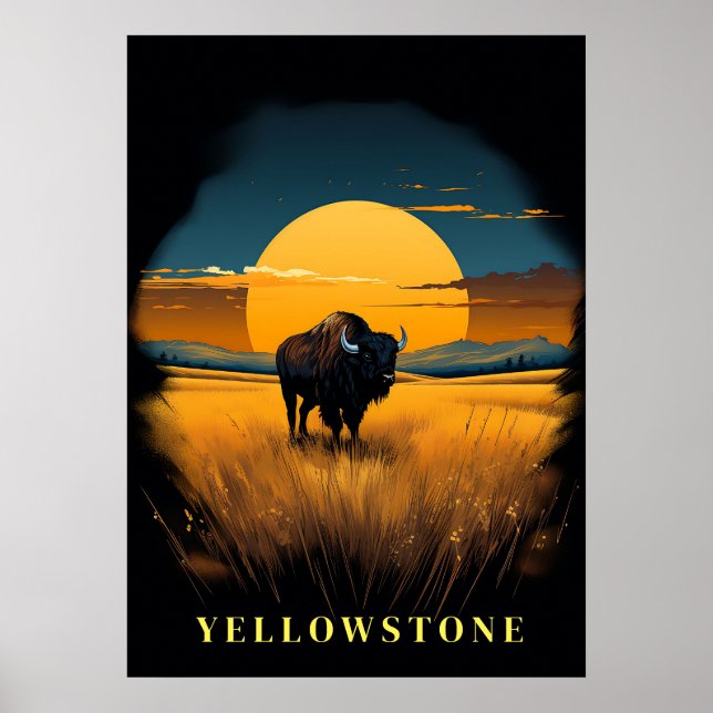Yellowstone Poster Art (Frente)