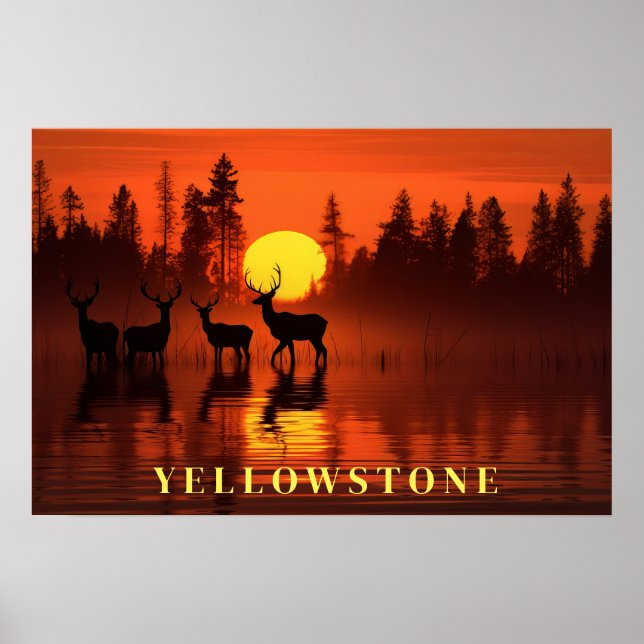 Yellowstone Poster Art (Frente)