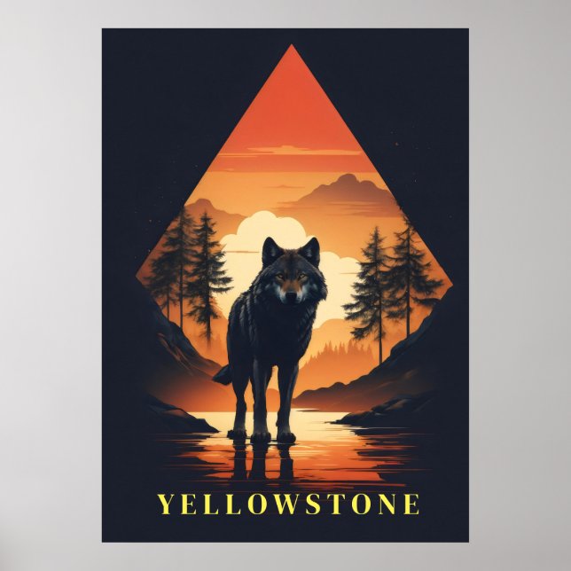 Yellowstone Poster Art (Frente)