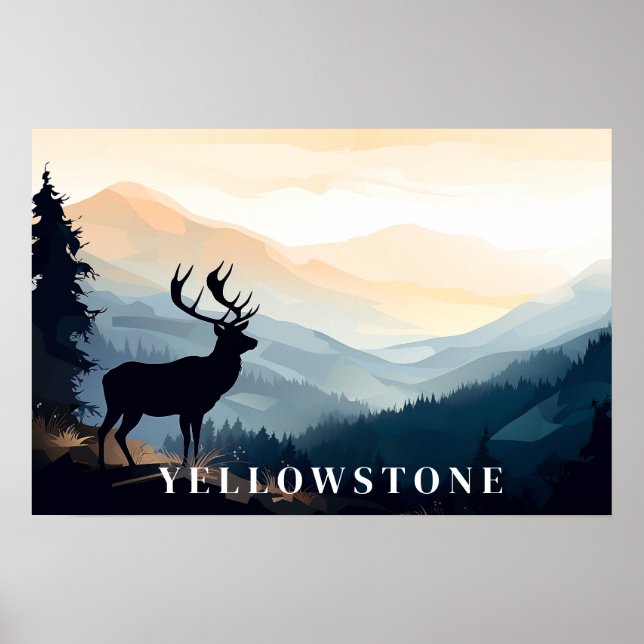Yellowstone Poster Art (Frente)