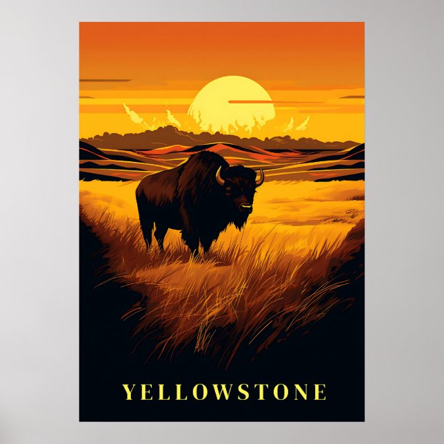Yellowstone Poster Art (Frente)