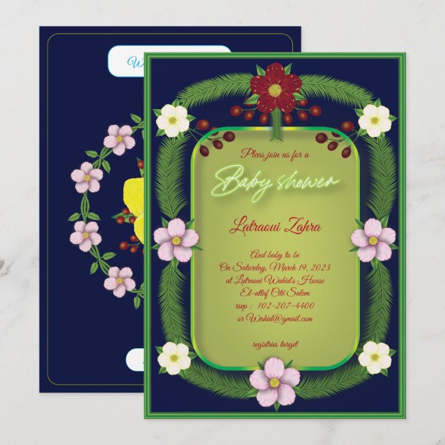 Yellw Hibiscus. (Frente/Verso)