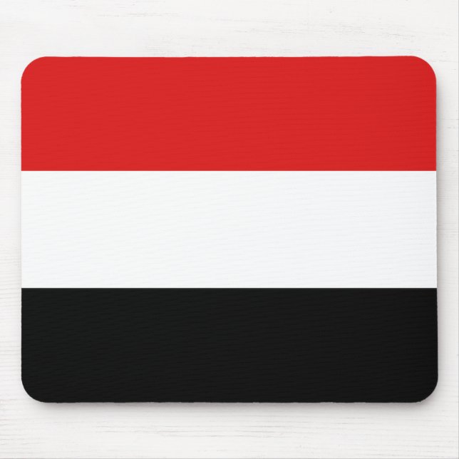 Yemen Flag Mousepad (Frente)