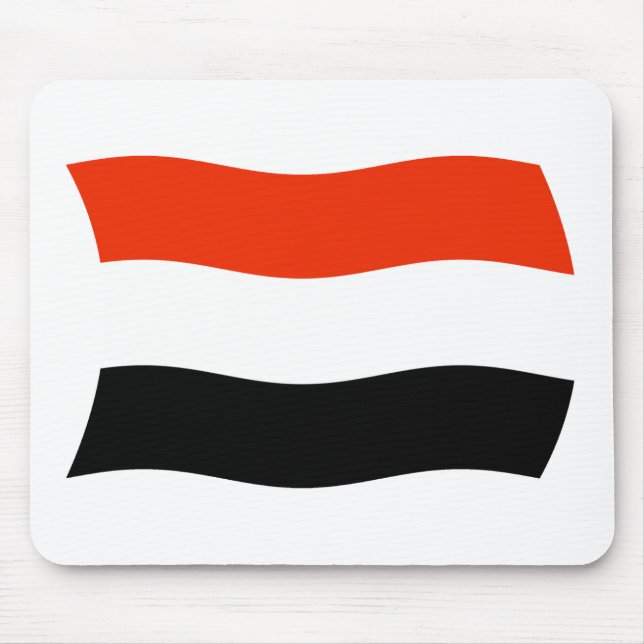 Yemen Flag Mousepad (Frente)