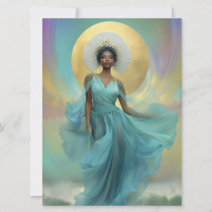 Yemoja: Cartão de Meditação de Deusa Altar