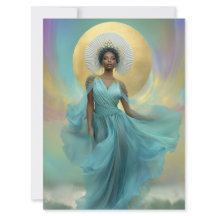 Yemoja: Cartão de Meditação do Altar da Deusa