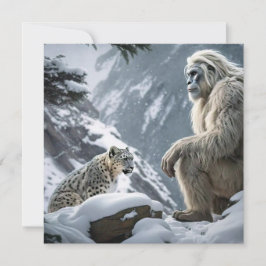 Yeti e o Leopardo da Neve