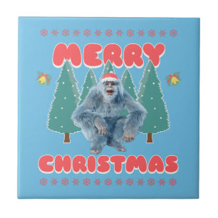 Yeti Engraçado - Feliz Natal