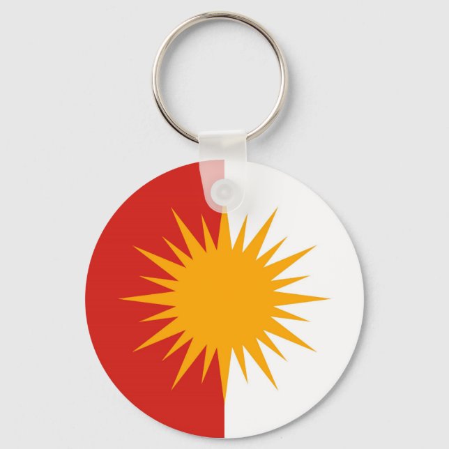 Yezidi Flag Chaveiro (Frente)