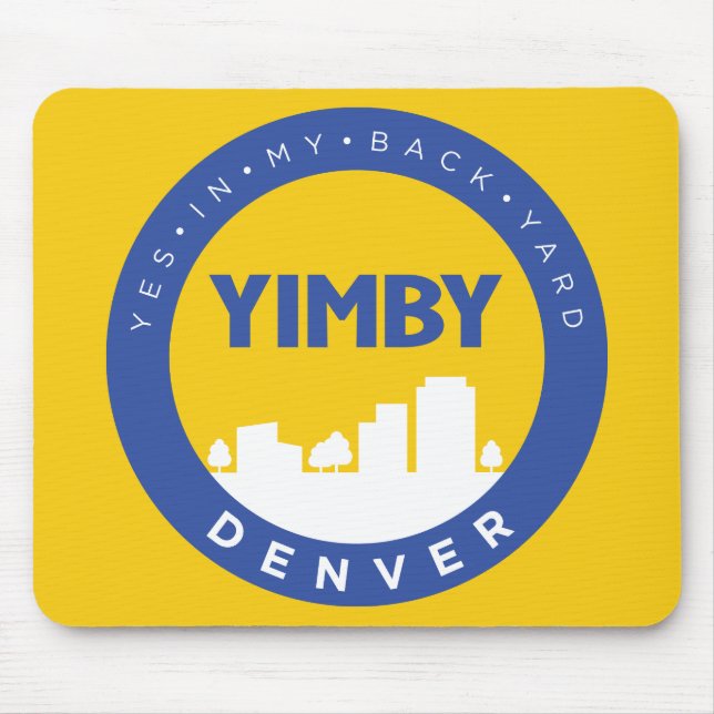 YIMBY Denver Mousepad (Frente)