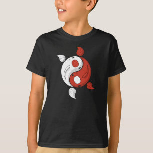 Yin e Yang, a Camisa Negra Bebê e Kid Koi