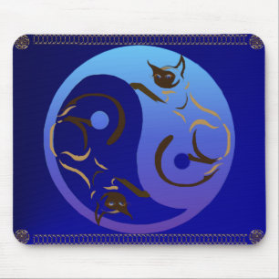 Yin ultravioleta Yang Mousepad