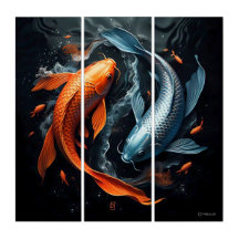 Yin & Yang: A dança de Koi
