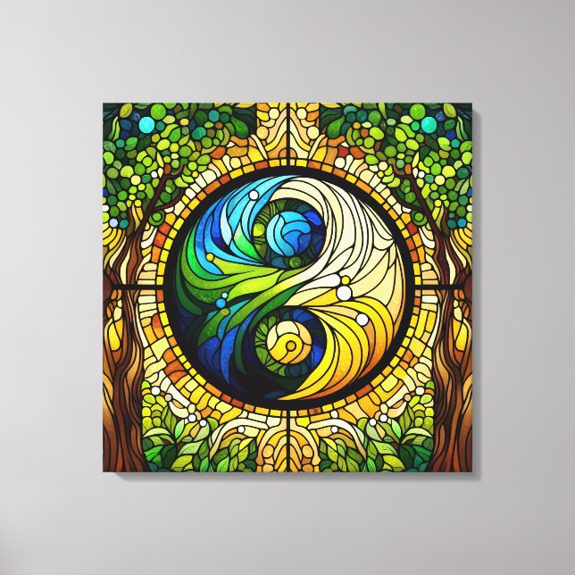 Yin Yang Canvas Art (Frente)